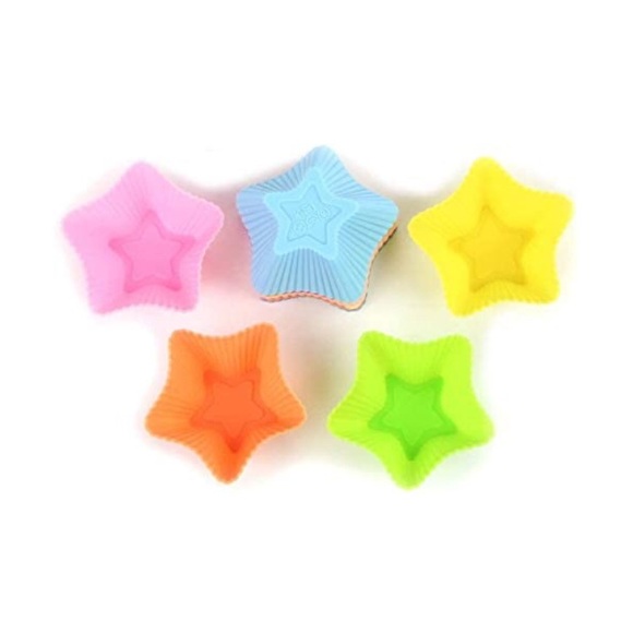 24 Pcs Colorful Silicone Cupcake Liners Reusable Baking Cups - Picture 3 of 6